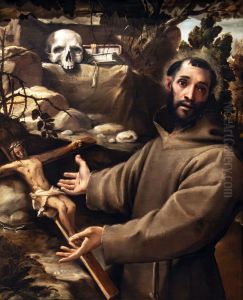 Saint Francis by Annibale Carracci