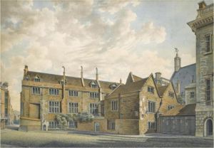 View Of The South Side Of The Augmentation Office, Westminster, As It Was In 1793