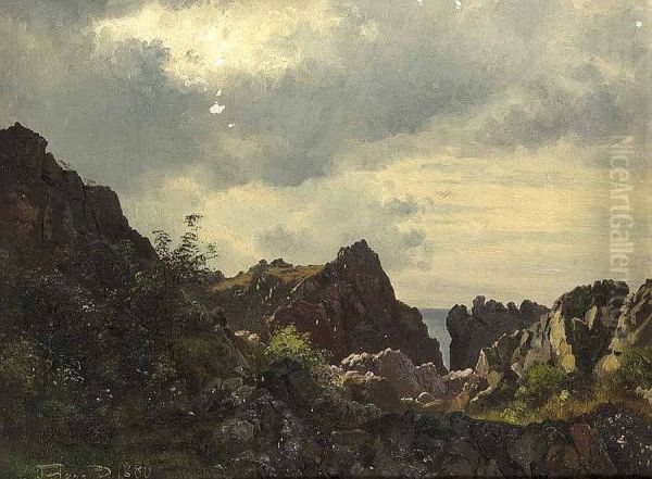 Landscape with cliffs. - view 1