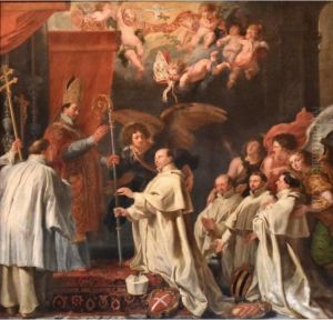 The Ordination of Blessed Waltmanus by Saint Norbert by Abraham van Diepenbeeck