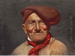 Volto Di Anziano Contadino by Gaetano Capone