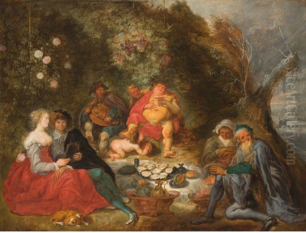 Allegory of the four seasons - view 1