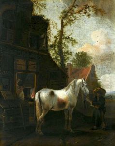 A Farrier's shop.