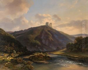 Kasteel van Ciergnon by Jan Baptiste de Jonghe