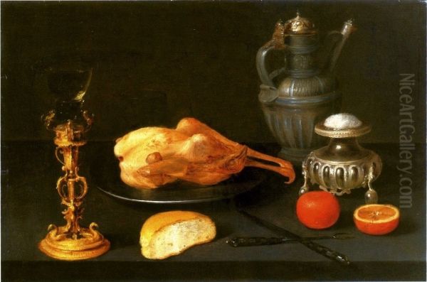 Still life with a salt cellar. - view 1