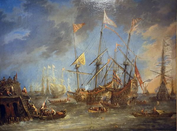Ships in the roadstead - view 1