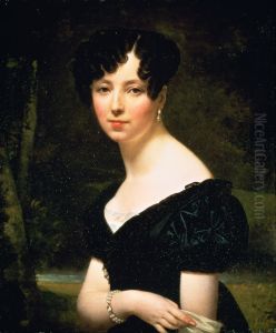 Portrait of a Lady by Amelie Legrand de Saint-Aubin