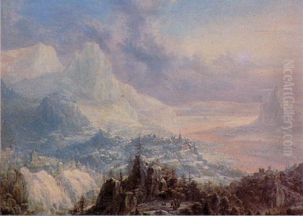 Winter landscape. - view 1