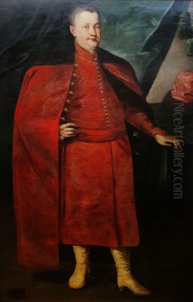 Portrait of Wladyslaw Dominik Zaslawski-Ostrogski in Polish costume. - view 1
