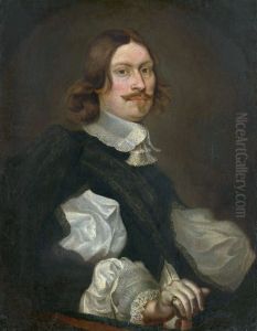 Portrait of Johann Georg Franz Wisendo von Wiesenburg (1622-1666) by Frans Luycx