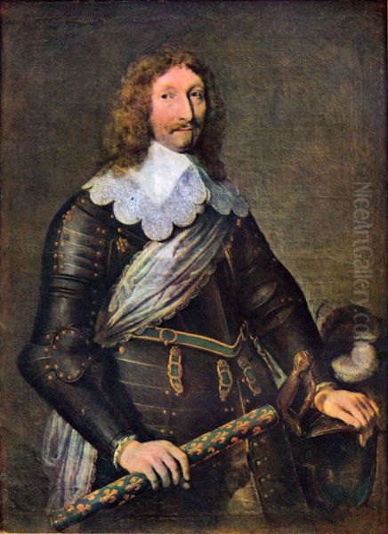 Portrat von FreiherrJohann Ludwig von Erlach(1595-1650) als Marschall von Frankreich. - view 1