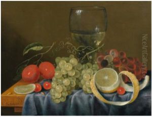 Still life with fruits by Cornelis De Bryer