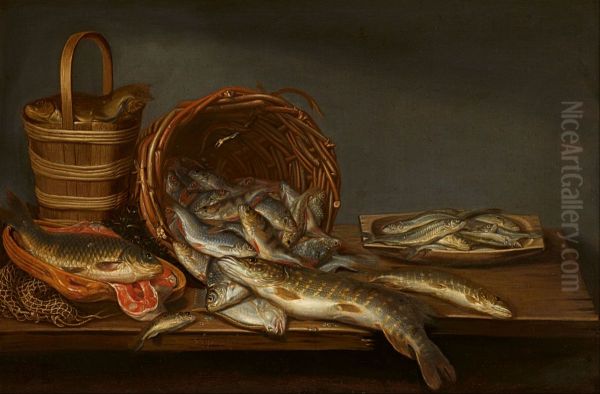 Still Life with Freshwater Fish - view 1