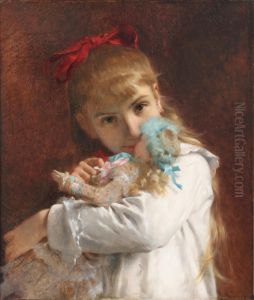 Petite fille by Pierre Auguste Cot