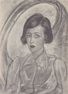 Portret Zofii Nycz-Brezowej Portret Zofii Nycz-Brezowej