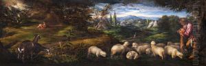 Landscape with Shepherds and the Burning Bush