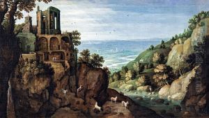View of the Sibyl of Tivoli