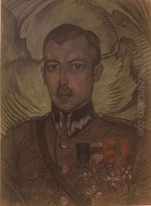 Portrait of Kazimierz Schally