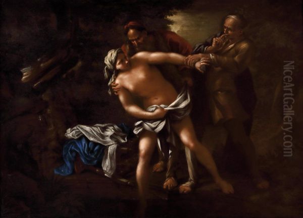 Susanna and the Elders - view 1