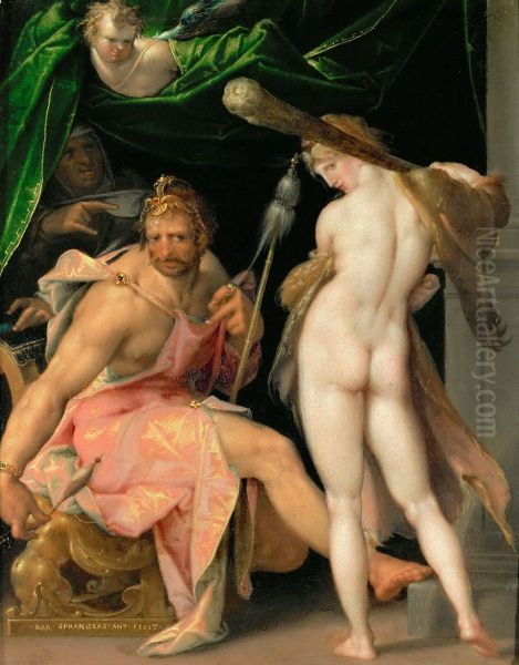 Herakles and Omphale - view 1