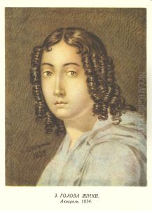 Bust of woman