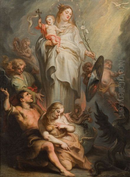 The Glorification of the Virgin - view 1