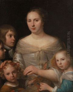 Portret matki z dziecmi