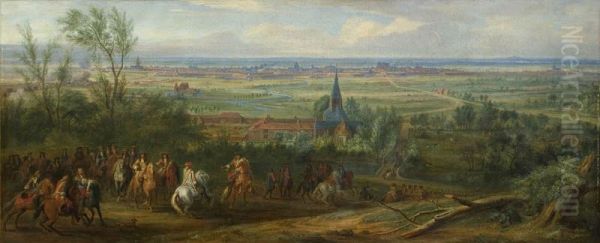 Siege of Lille in August 1667 - view 1
