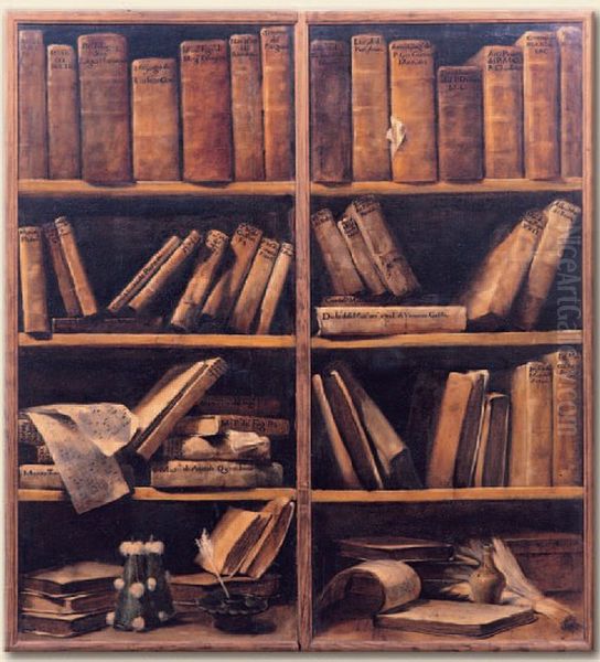 Dvi biblioteki (kartina) - view 1
