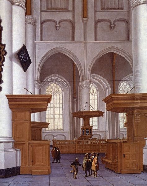 Interior Of The Saint Lawrence Church, Rotterdam, View To The South - view 1