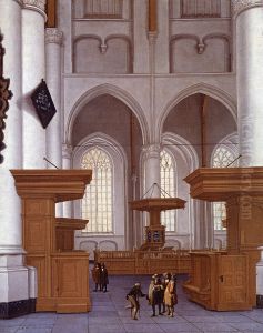 Interior Of The Saint Lawrence Church, Rotterdam, View To The South by Anthonie De Lorme