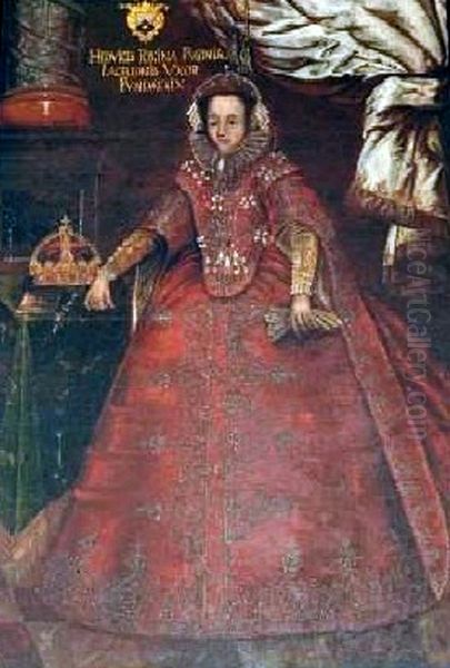 Portrait of Queen Jadwiga (1373-1399) - view 1