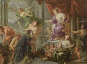 The glorification of the house of Plantin-Moretus by Theodoor Boeyermans