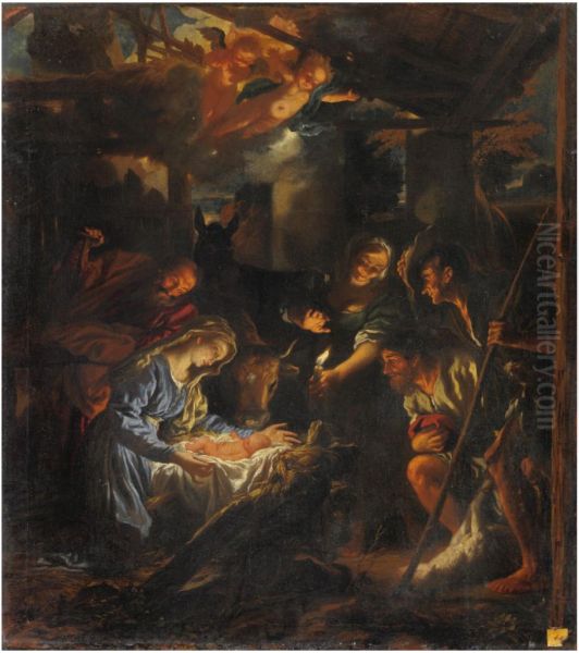 Adoration of the shepherds - view 1