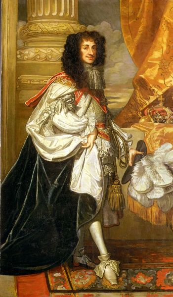 Portrait ofCharles II of England(1630-1685) - view 1