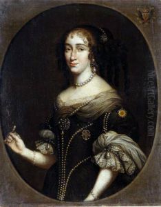 Portrait of Claire Isabelle Pac, nee Lascaris de Mailly-Lespine.