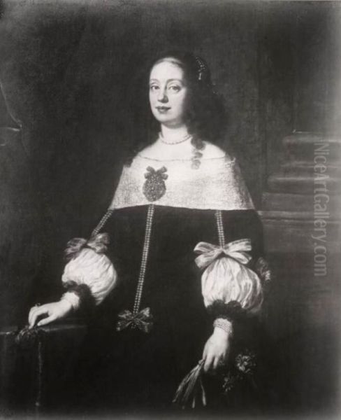 Portrait of Vittoria della Rovere (1622-1694), wife of Ferdinand II de' Medici, Duke of Tuscany - view 1