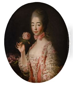 Portrait of Josephine of Savoy, Countess of ProvenceFrancais:Portrait de Josephine de Savoie, comtesse de ProvenceItaliano:Ritratto di Giuseppina di Savoia, contessa di Provenza by Francois-Hubert Drouais