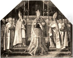Coronation of Casimir I the Restorer (1016-1058) by unknown