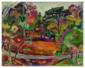 Autumn in Honfleur, the Cote de Grace by Othon Friesz