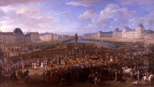 Entry of Louis XIV. in Paris, 1660. by unknown