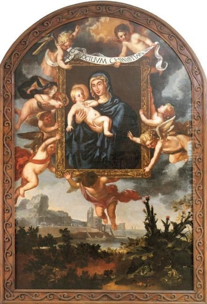 Adoration of the painting of the Virgin of Znjmo - view 1