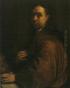 Self-portrait by Augustinus Terwesten