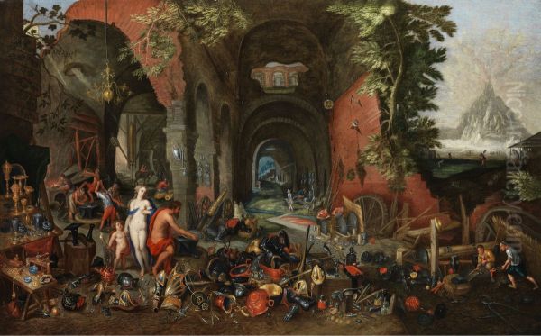 Venus in the forge of Vulcan - view 1