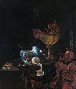 Still Life with a Nautilus Cup by Willem Kalf