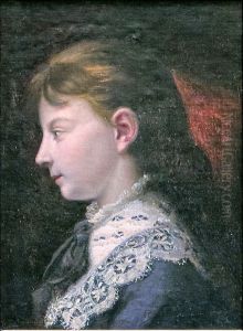 Portrait de Juliette by Gustave Courbet