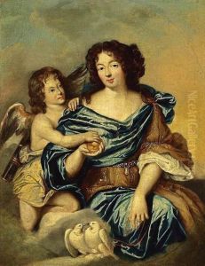 Portrait of a lady as Venus by Pierre Mignard I