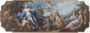 Aurora and Diana, or an Allegory of Spring by Giovanni Camillo Sagrestani