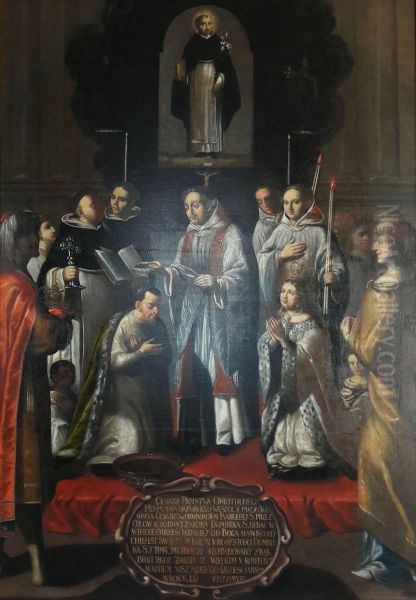 Baptism of king Siti of Mutapa. - view 1
