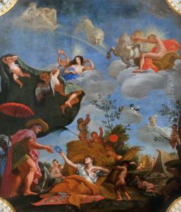 Allegory of Summer. by Jerzy Siemiginowski-Eleuter